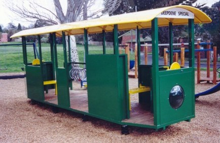 Tram on Springs